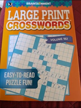 Kappa Large Print Crosswords NEW